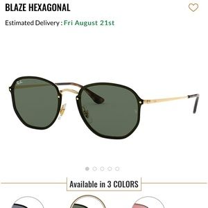 Blaze Hexagonal Ray-Bans